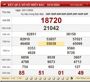 soi cầu ngày 24-11-2024