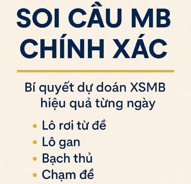 soi cầu mb chính xác
